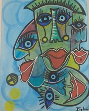 Peinture tableau toiles d'occasion  La Fouillade