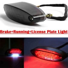 LED Rücklicht Mit Kennzeichenbeleuchtung E-Geprüft Universal Für Motorrad Quad comprar usado  Enviando para Brazil