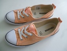 Womens peach converse for sale  SEATON
