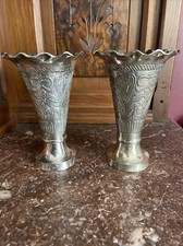 Fluted metal vases for sale  Memphis