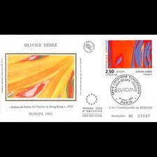 Fdc soie europa. d'occasion  Crécy-la-Chapelle