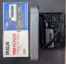 Filmadora RCA CC311 com estojo de transporte, bateria, carregador, manuais, cabos extras comprar usado  Enviando para Brazil