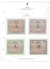 Banconote lire 1943 usato  Firenze