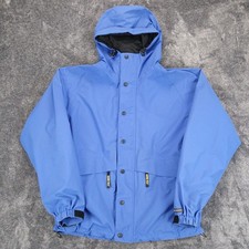 Jaqueta Gander Mountain Guide Series Gore-tex média Parka com capuz azul comprar usado  Enviando para Brazil