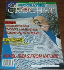 Revista decorativa de crochê julho de 1991 número 22 pássaros e flores comprar usado  Enviando para Brazil