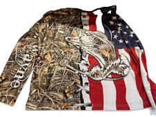 Camisa de proteção solar camuflada bandeira pesca robalo americano - tamanho grande comprar usado Camisa de proteção solar camuflada bandeira pesca robalo americano - tamanho grande comprar usado  Enviando para Brazil