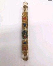 Garrafa de perfume de vidro lavanda antiga George III Oxford cor lágrima floral Stp comprar usado  Enviando para Brazil