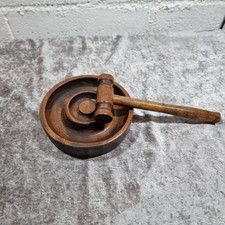 Vintage treen nutcracker for sale  WORKINGTON