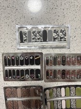 Lote de 7 adesivos para unhas sortidos novos em folha lacrados comprar usado  Enviando para Brazil