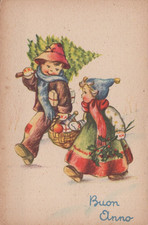 Cartolina augurale buon usato  Bologna
