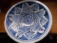 Antique blue white for sale  BODMIN