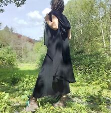 Black hooded long for sale  BATH