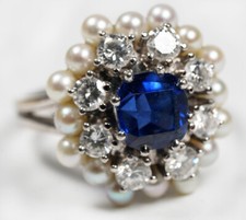 Entourage ring natürlichen gebraucht kaufen  Lübeck