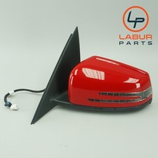 +A1724 W204 MERCEDES 12-14 C CLASS ESPELHO RETROVISOR LATERAL ESQUERDO PORTA FRONTAL VERMELHO comprar usado  Enviando para Brazil