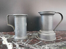 Pichets miniatures étain d'occasion  Nice-