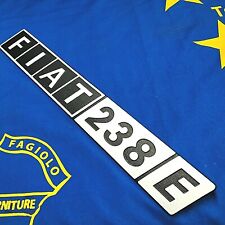 Scritta fiat 238 usato  Aprilia