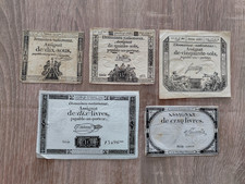 Lot billets assignats d'occasion  La Colle-sur-Loup