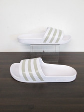 Adidas white adilette for sale  COLCHESTER