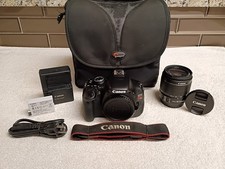 Usado, Câmera DSLR Canon EOS Rebel T3i 18.0MP com Lente Canon EF-S 18-55mm IS II + Estojo-Bom comprar usado Usado, Câmera DSLR Canon EOS Rebel T3i 18.0MP com Lente Canon EF-S 18-55mm IS II + Estojo-Bom comprar usado  Enviando para Brazil