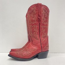 women red boots 5 for sale  Los Angeles