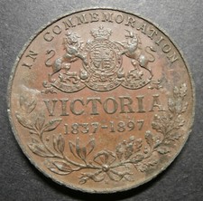 Medallion victoria 1897 for sale  WORTHING