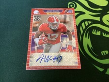 2021 Jaylen Waddle Leaf Pro Set Metal Red Mojo SSP /35 Rookie Auto Bama / Barbatanas! comprar usado  Enviando para Brazil