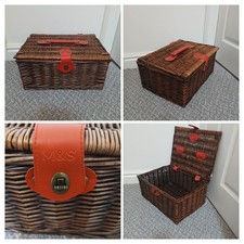 Vintage 1980s wicker for sale  BLACKPOOL