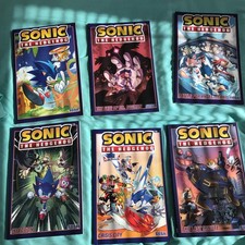 Sonic The Hedgehog Books Lote #1-6 Plus 11&12 Best Of Knuckles & Best Of Tails comprar usado  Enviando para Brazil
