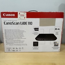 Scanner de mesa portátil fotográfico CANON CanoScan Lide110 com cabo USB comprar usado  Enviando para Brazil
