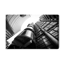 Obraz na płótnie Architektura Fotografia Nowoczesne wieżowce  Premium Canvas na sprzedaż  PL