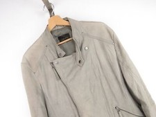 ZARA MANN LEATHER JACKET KURTKA RAMONES ORYGINALNA SKÓRA ZAPINANA NA ZAMEK VINTAGE rozmiar L na sprzedaż  PL
