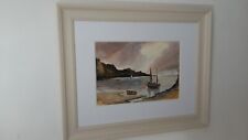 Original seascape watercolour for sale  TAUNTON