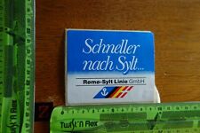 Alter aufkleber schiff gebraucht kaufen  Kupferberg