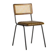 Leather dining chair for sale  HYDE