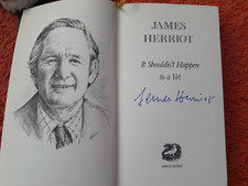 Signed james herriot for sale  LITTLEHAMPTON