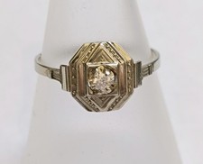 Bague solitaire art d'occasion  Lorgues