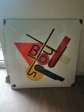 Bauhaus emailschild 50x50cm gebraucht kaufen  Berg