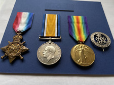 Ww1 trio mounted for sale  NEWTON ABBOT