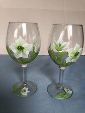 Set handpainted floral for sale  Fenton