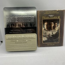 Usado, Band of Brothers Complete Series Tin Collectors Case HBO + Pearl Harbor DVD Lot comprar usado  Enviando para Brazil