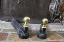 Petits chenets fonte d'occasion  Garat