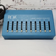 Pedal equalizador vintage Ross 10 bandas década de 1970 comprar usado  Enviando para Brazil