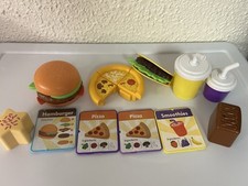 Fisher Price Laugh n Learn FOOD TRUCK ~ Taco de comida de substituição e hambúrguer + cartões comprar usado  Enviando para Brazil