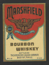 Marshfield bourbon whiskey for sale  Newark