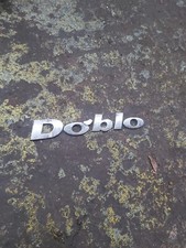 Fiat doblo badge for sale  ROSSENDALE