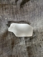 Frosted glass pig for sale  Oklahoma City