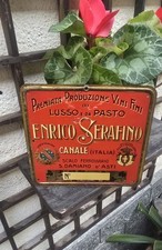 Insegna litografata vini usato  Vigevano