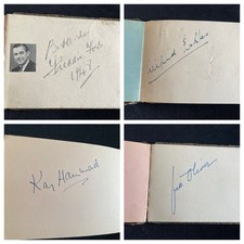 1948 autograph book for sale  SIDMOUTH