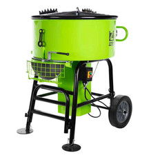 Misturador de ação forçada com zíper ZWM120 120L 1100W pá de resina de concreto 240V, usado comprar usado  Enviando para Brazil