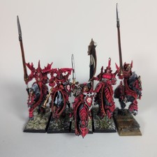 Warhammer Vampire Counts Blood Knights (x5) Metal Raro OOP Mortos-vivos Pintado  comprar usado  Enviando para Brazil